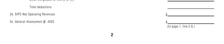 Step # 5 in filling out how to fill out a sipc 6