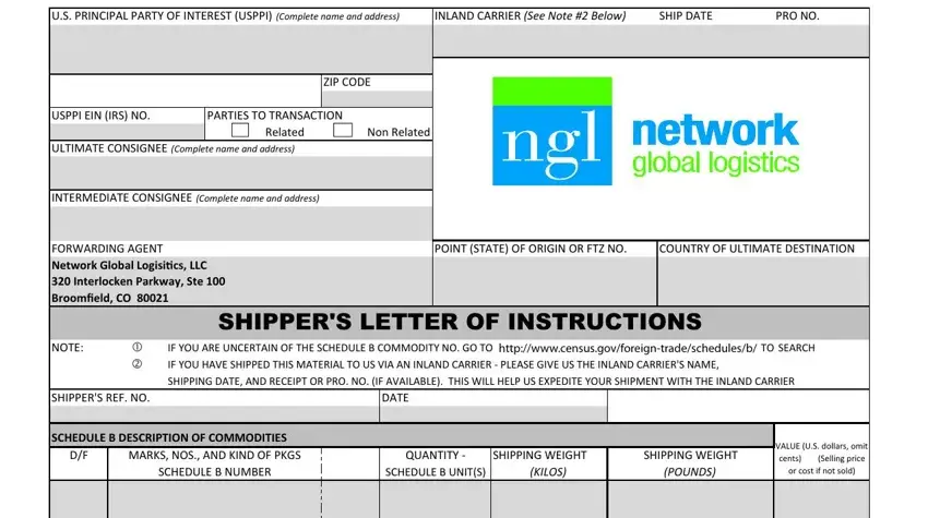Guidelines on how to fill in sli pdf form part 1