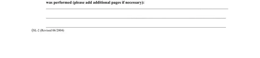 Part no. 3 for submitting diligent search report