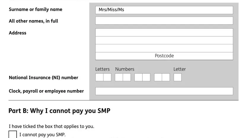 Completing segment 1 in download smp1 form