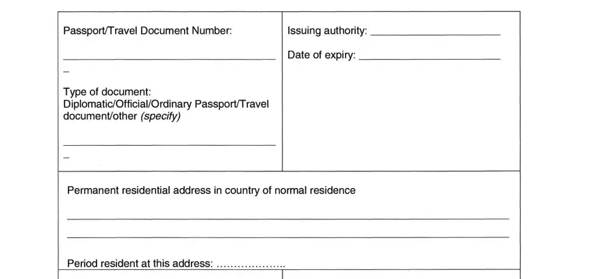 Completing section 2 of what is a j84 form