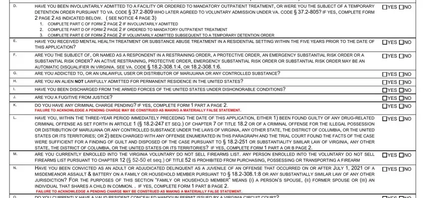 How one can prepare virginia concealed carry permit renewal form part 2
