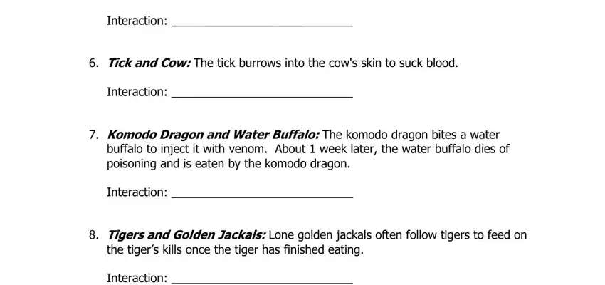 species interactions worksheet answer key conclusion process clarified (portion 5)