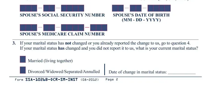 How you can complete ssa 1026 ocr step 4