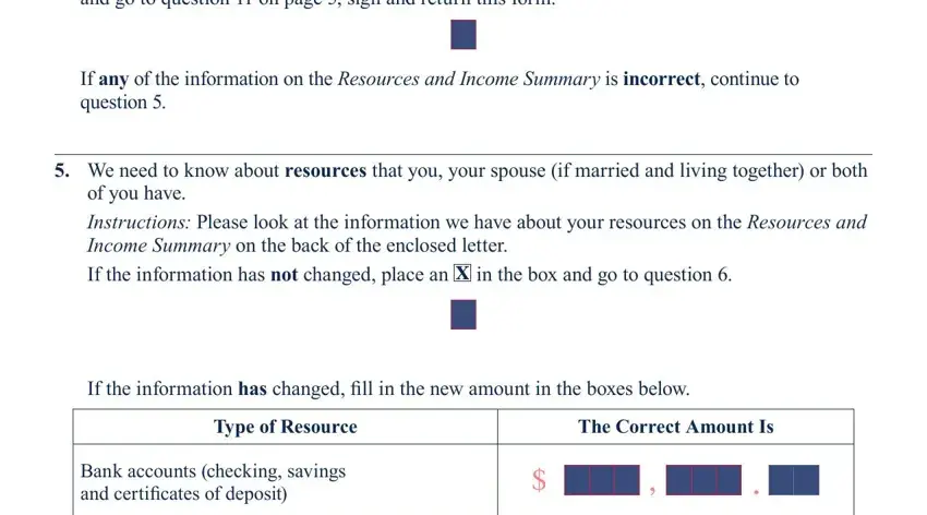 Stage number 5 in submitting ssa 1026 ocr