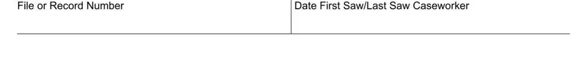 Writing section 5 of 3881 form
