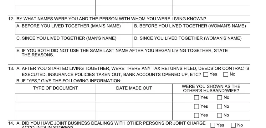 security form marriage completion process detailed (portion 4)
