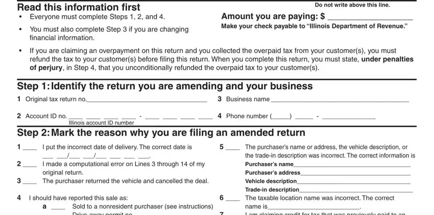 How one can prepare 556 amended tax stage 1