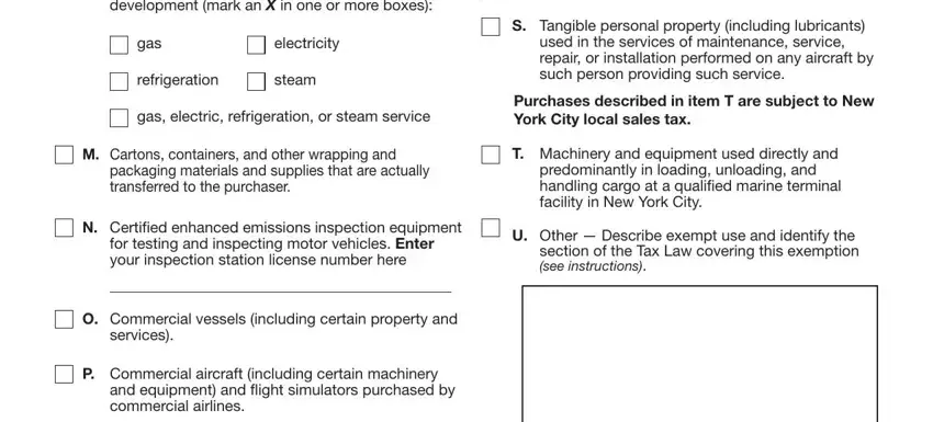Part no. 5 for filling in use st 121
