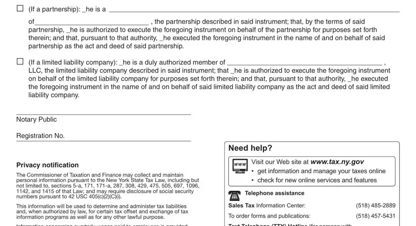 nys dept of finance st 220 ca form conclusion process clarified (step 4)