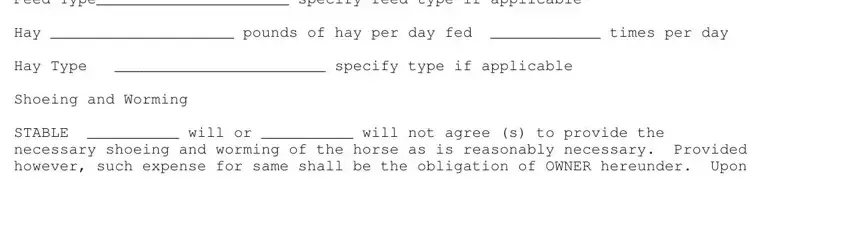 How you can fill in boarding agreement for cats stage 3