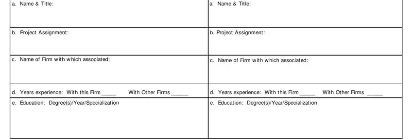 Stage no. 5 of filling out Standard Form 255