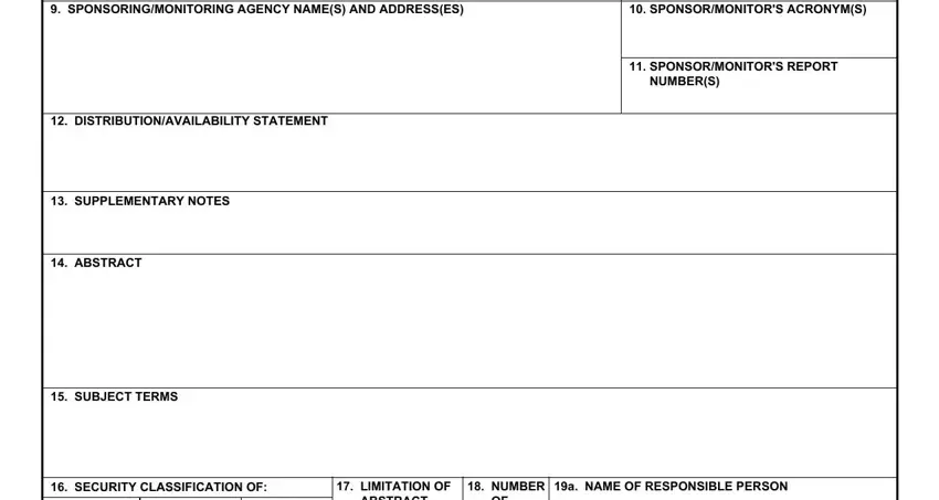 fillable standard form 298 writing process outlined (stage 2)
