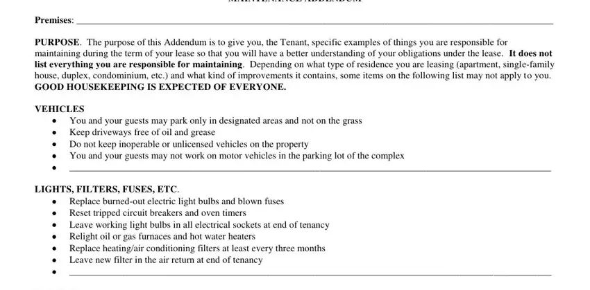 Part number 1 of submitting 440t maintenance addendum