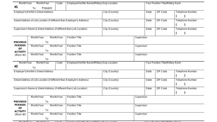 A way to fill in OMB portion 5