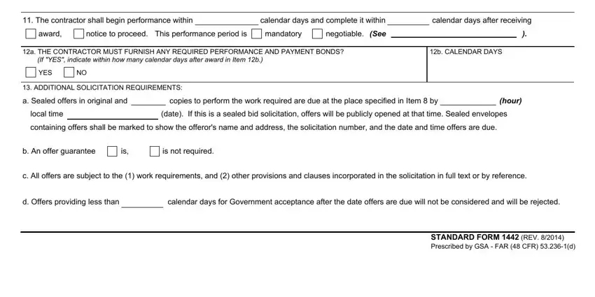 sf 1442 form instructions completion process explained (step 2)