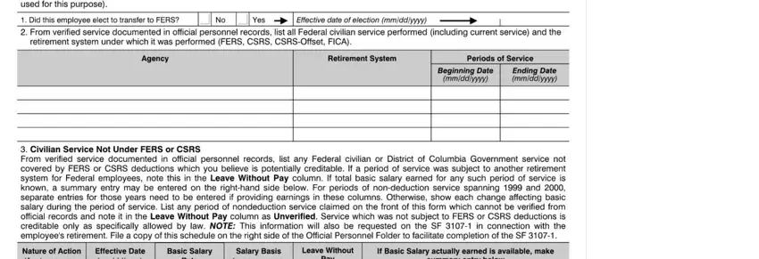 standard form 3108 completion process explained (part 3)