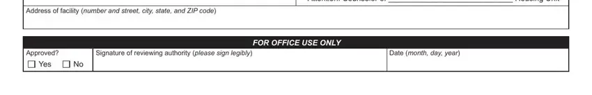 The best way to fill in state form 14387 application for visiting privileges step 3