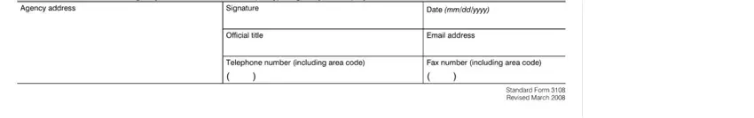 this field, next field, and other fields inside standard form 3108