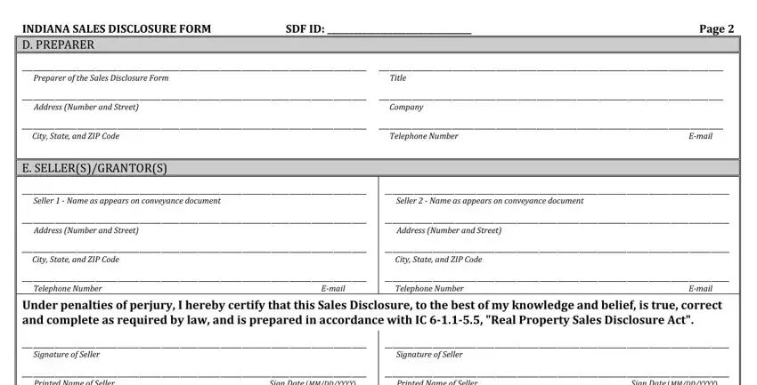 Best ways to fill out indiana part 4