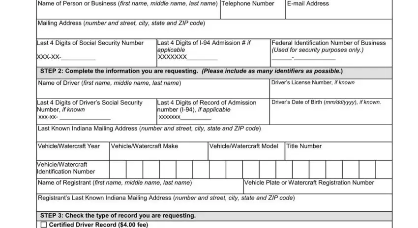 indiana form request records conclusion process outlined (portion 1)