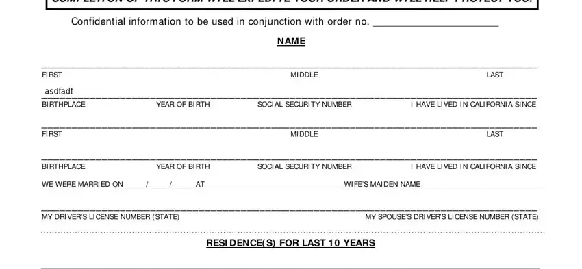 How you can fill out california statement information title part 1