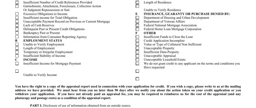 credit denials conclusion process shown (portion 2)