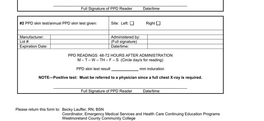 Learn how to fill in blank tb 2 step form stage 2