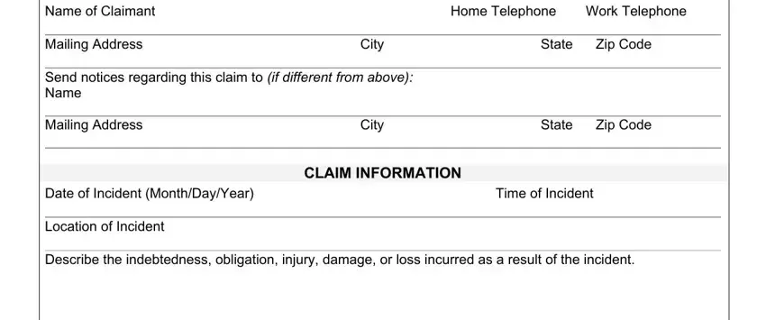 Writing segment 1 of la superior court small claims