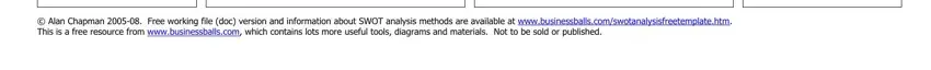 Alan Chapman  Free working file, Alan Chapman  Free working file, and Alan Chapman  Free working file of swot analysis fillable template