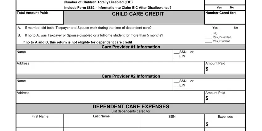 taxpayer questionnaire forms form conclusion process outlined (stage 4)