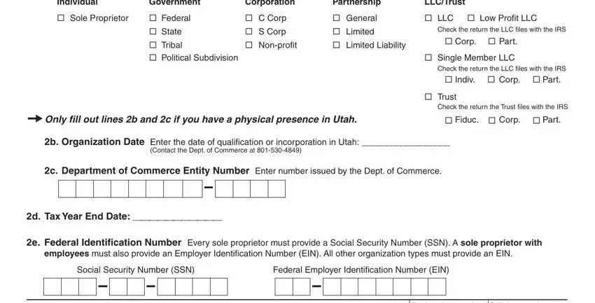 Check the return the LLC files, Corporation, and Corp  Part  Single Member LLC inside utah tc 69