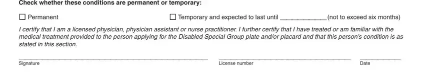 How one can fill out Tc 842 Form portion 3