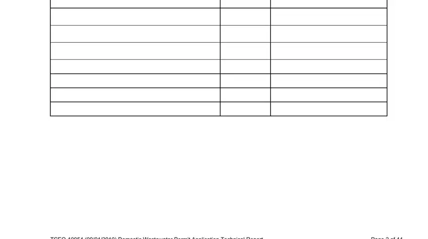Best ways to complete 10054 tceq portion 4