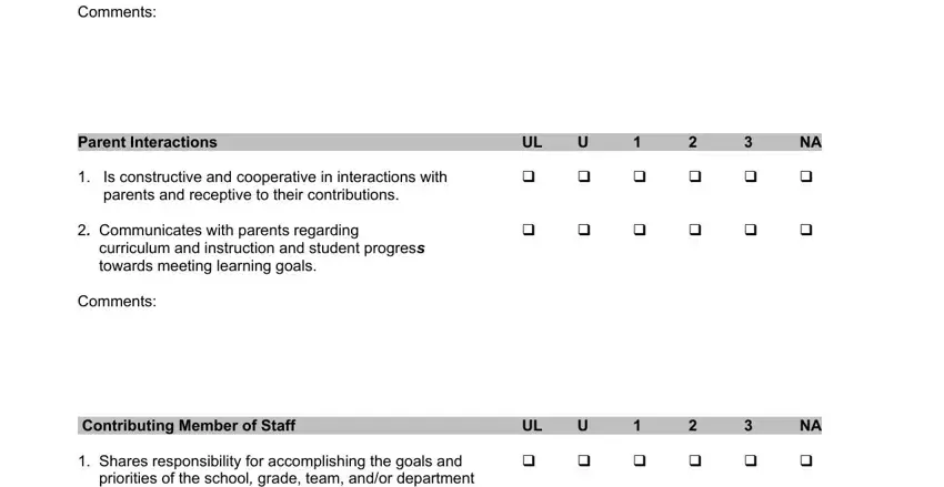 Find out how to prepare teachers performance report sample portion 4