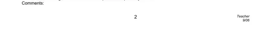 Teacher, Comments Parent Interactions  Is, and Comments Parent Interactions  Is inside teachers performance report sample