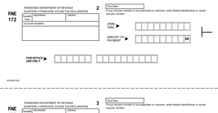 Learn how to fill in tn fae 172 instructions 2018 stage 5