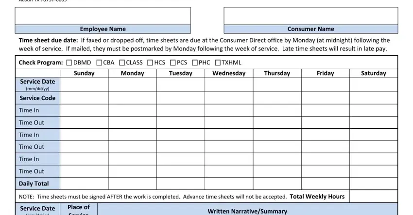 Simple tips to fill in CheckProgram part 1