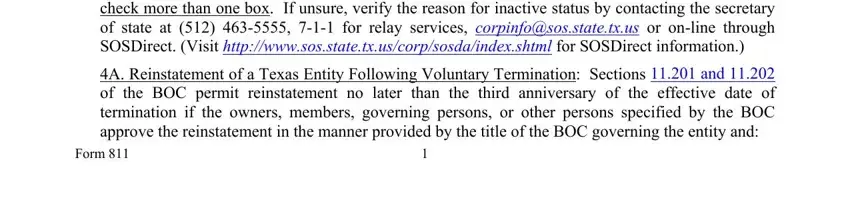 Filling out segment 1 of shtml