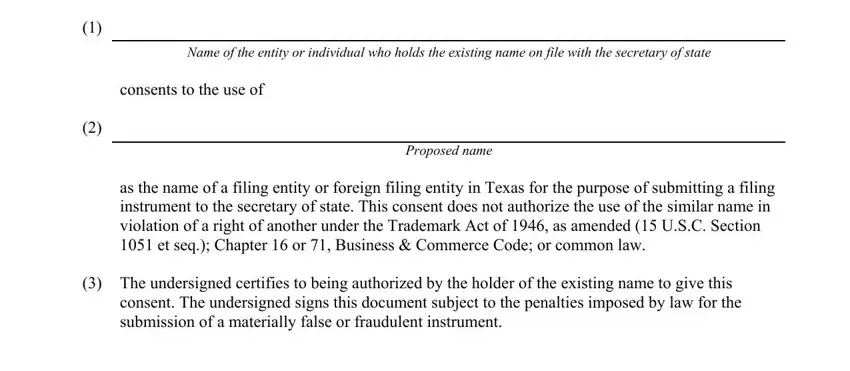 Learn how to fill out tx portion 2