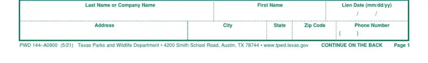 Stage # 3 for submitting tpwd form pwd 930