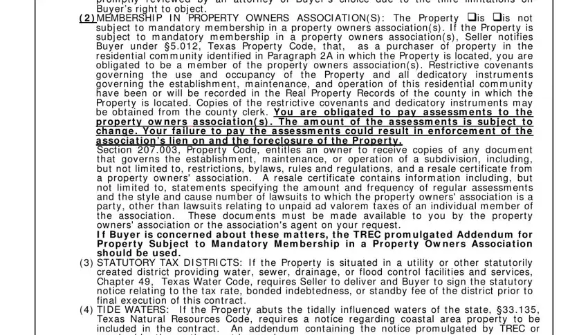 Stage # 5 for submitting sales contract real estate texas