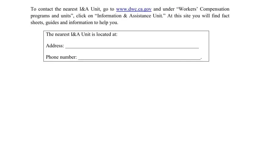 Stage no. 5 in filling out california time of hire pamphlet 2021