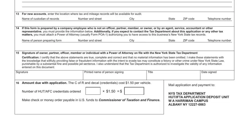 Learn how to fill in new york hut permit stage 2