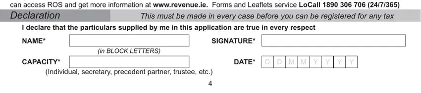 Additional Information If you, I declare that the particulars, and D D M M Y Y Y Y of how to no download needed previous e fill tr1 form
