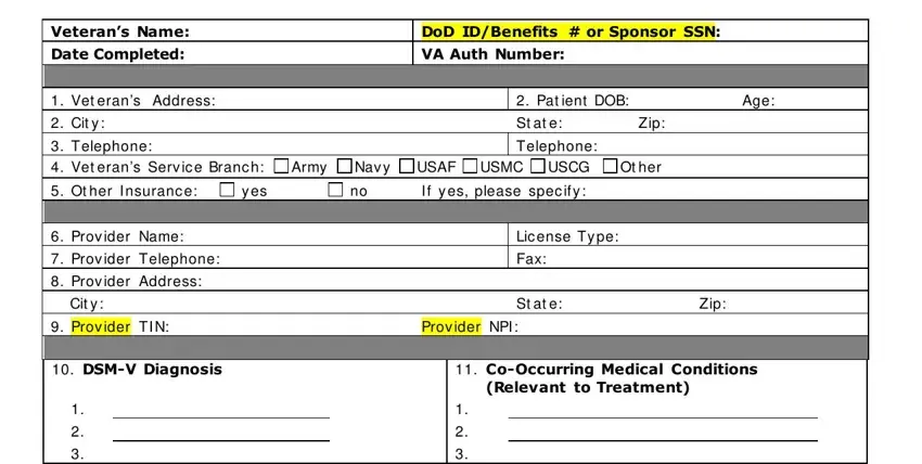 va sar form 2020 completion process detailed (portion 1)