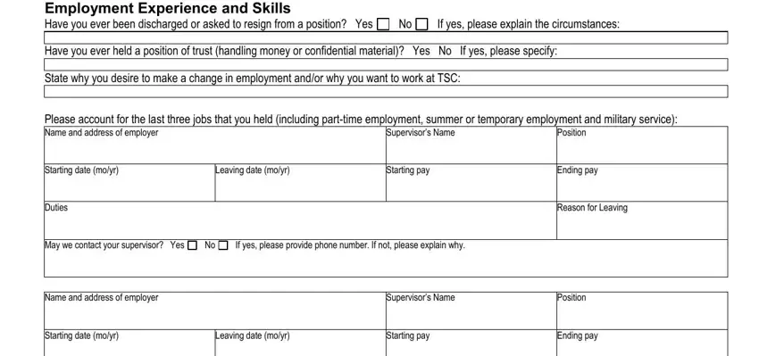 A way to fill out tropical smoothie apply portion 3