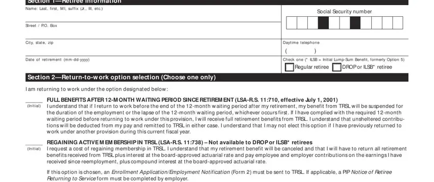 Part # 1 in submitting Trsl Form 15