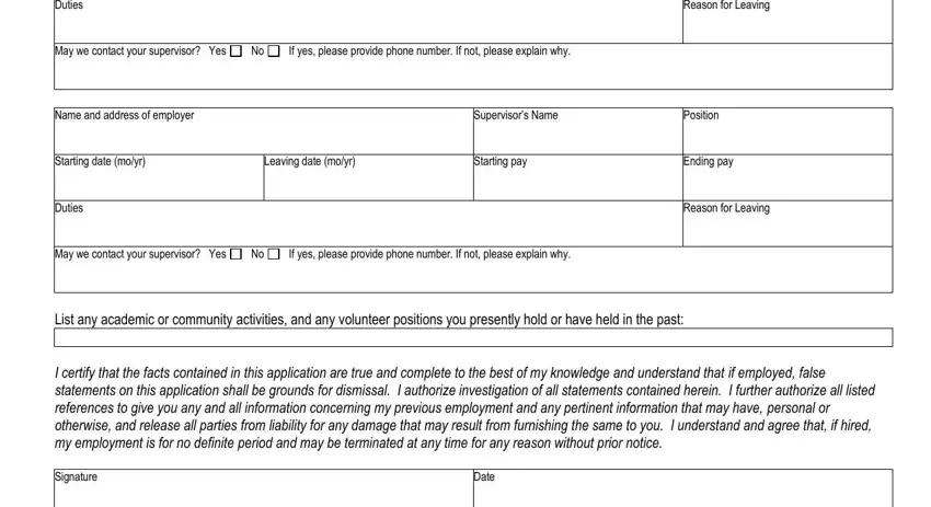 If yes please provide phone number, Date, and Supervisors Name Starting pay inside tropical smoothie apply