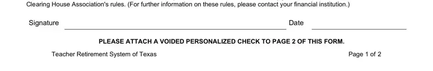 Filling out part 2 in florida